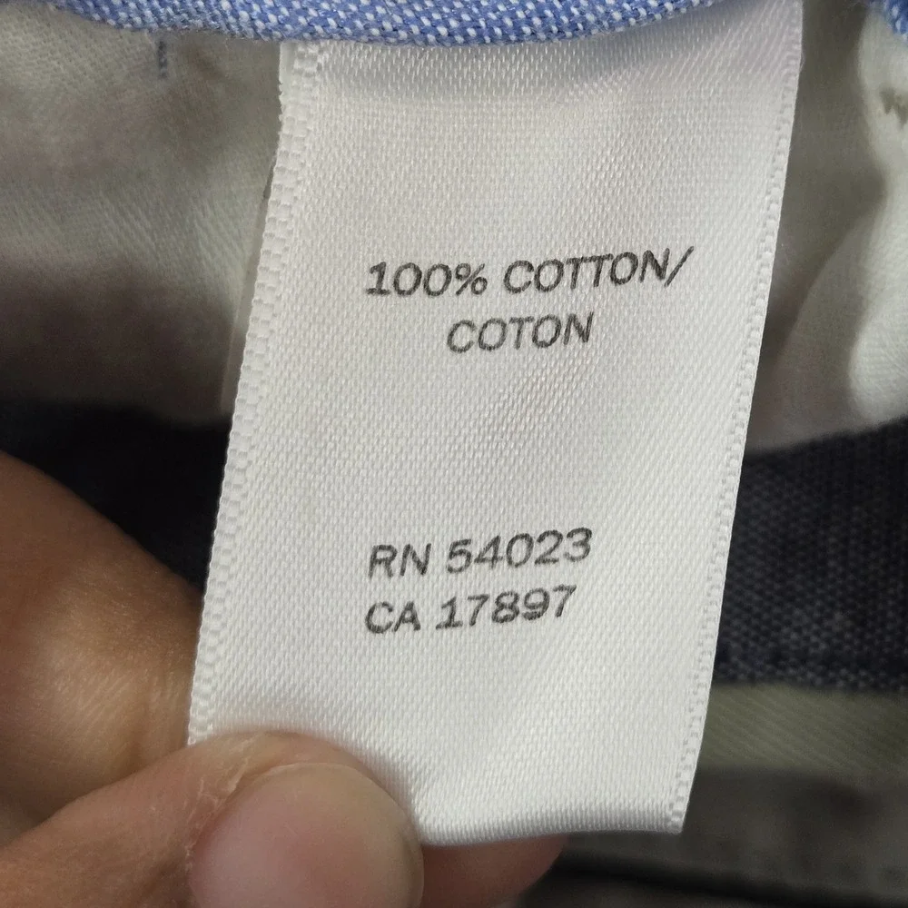 Banana Republic Men Pants 34X30 Beige‎ Chino Twill Dawson Button 28.5